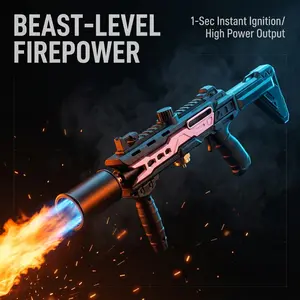 [FathersDayGift] Power Grill Torch - Multi-FunctionalPropane Torch Gun for Barbecue, Baking, Pastry Finishing,Campfire, Weeding & Snow Removal Camouflage DesignKitchen Tool [No gas tank included]