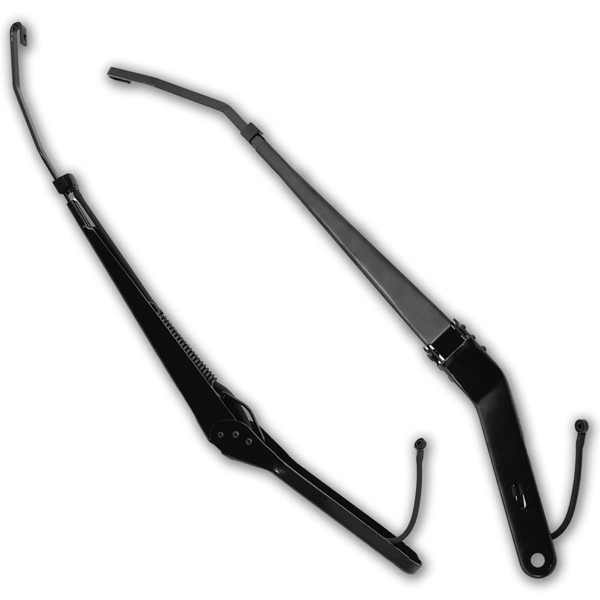 1 Pair Front Windshield Wiper Arm Kit Noiseless Rust Protection Fits Compatible with Volvo 2008-2014 VNL Replaces OE 602-5420 85111394