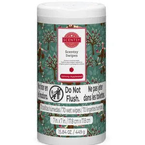 Scentsy 3 Product Clean Bundle- Johnny Appleseed Wipes, counter clean & bathroom clean