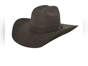 Yellowstone Black 5X Wool Cashmere 7-1/4