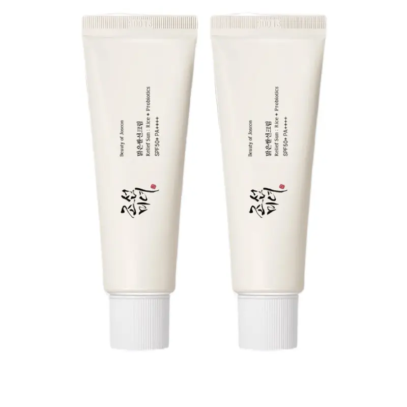 Relief Sun Rice + Probiotics SPF50+ PA++++, Facial Sunscreen, Korean Skincare, Korean Sunscreen, Facial Moisturizer for All Skin Type and UV Defense, Nourishing Skin (50ml)