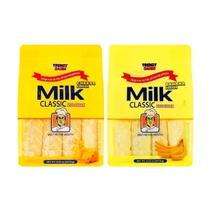 TRENZY GAHM Cheese & Banana Rice Crackers Rice Cakes Combo 241.8g x 2 Packs | Healthy Non-Fried Snack | Korean Trendy Treat