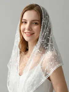 Women's Lace Print Fringed Shawl Scarf, Elegant Fitted Design, Fringe Trim Shawl, Perfect for Spring & Summer, Stylish Accessory