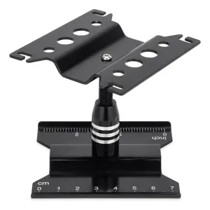 Aluminum Alloy Repair Station Work Stand Assembly Platform 360 Degree Rotating Durable for 1/16 1/18 1/24 RC Crawler Axial SCX24 Traxxas TRX4M