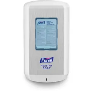 212 MAIN Touchless Soap Dispenser - Automatic, ADA Compl., 1.27 qt Plastic Wall-Mounted Touch-Free Bathroom Soap Dispenser, White (CS6), Hand, Wall Mounted Dispenser