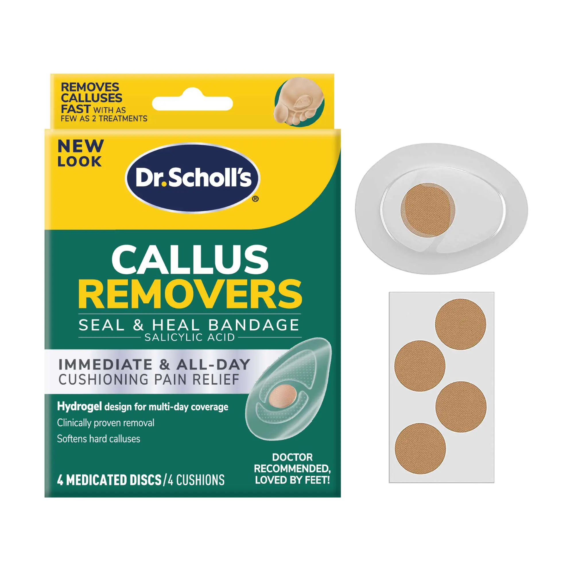 Dr Scholl's Callus Removers Seal & Heal Bandage with Hydrogel Technology
