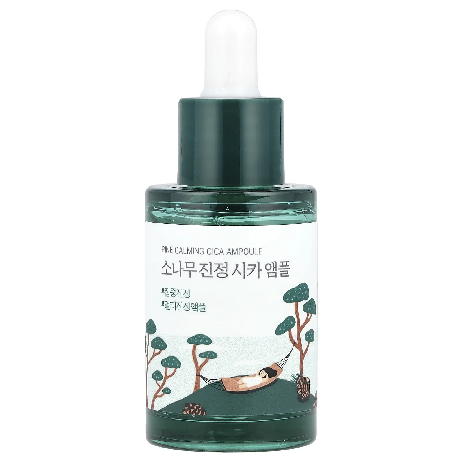Round Lab Pine Calming Cica Ampoule, 1.01 fl oz (30 ml)