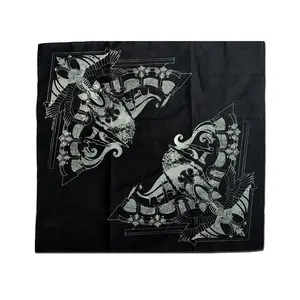 Necropolis Glow in the Dark Black Cotton Bandana