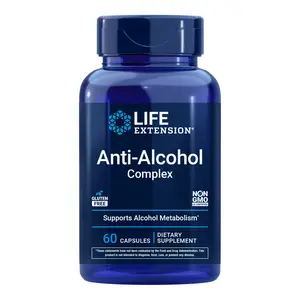 Life Extension Anti-Alcohol Complex 60 Capsules