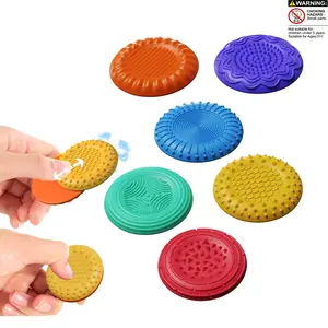 Fidget Toys for Adults, 6-Pack Silicone Sliders for Stress Relief Fidgeting & Anxiety Management, Ideal Gifts for Men & Women, Perfect for Home/office Use