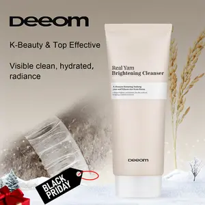 [DEEOM] Korean Deep Clean Cleanser 200ml | Antong Yam + Icheon Rice | Deep Pore Clean + Glass Glow + Hydration + Light Makeup Removal