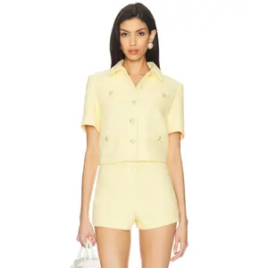 ASTR the Label Eaton Jacket in Yellow