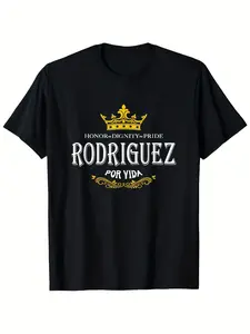Men'S Vintage Rodriguez Por Vida Graphic T-Shirt -
