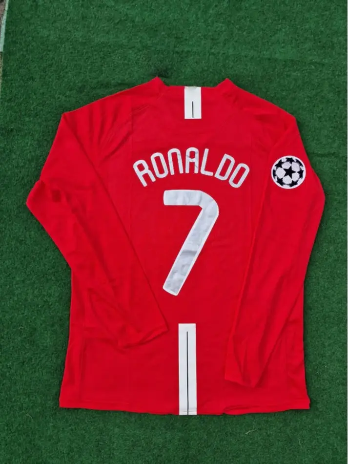 RETRO 2007/08 CRIS#7 FINAL HOME LONG SLEEVE JERSEY