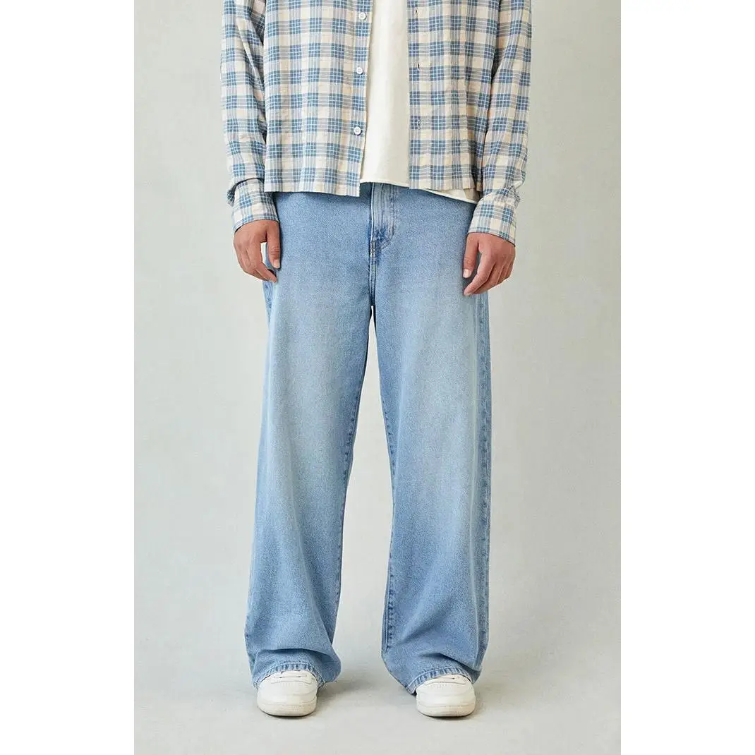 Pacsun Men's Blake Extreme Baggy Jeans Light Indigo