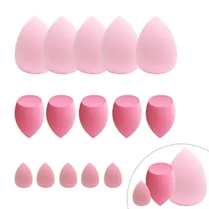 15PCS Beauty Sponges Set - Soft Multi-Color Blending Tool for Foundation & Makeup Application, Facial & Face Sponges, Blending Sponge