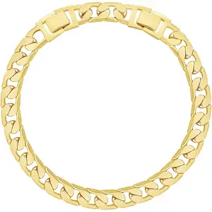 GILDEMU Gold Ankle Bracelets for Women, 14K Gold Anklets Chunky Cuban Link Chain Summer Beach Foot   Gifts for Women