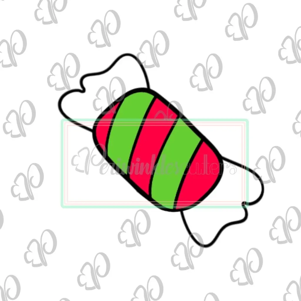 Christmas Taffy Cookie Cutter