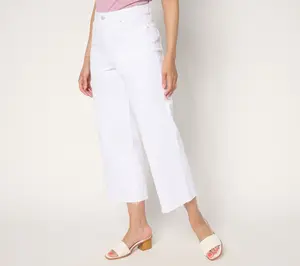 Me by Jennie Garth Regular Dodge White Denim Crop Pant Me by Jennie Garth Regular Dodge White Denim Crop Pant