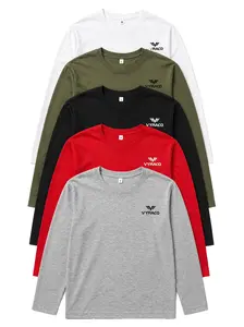 VYRACO Unisex Premium Long Sleeve Crewneck T-Shirt – Minimal Streetwear Essential