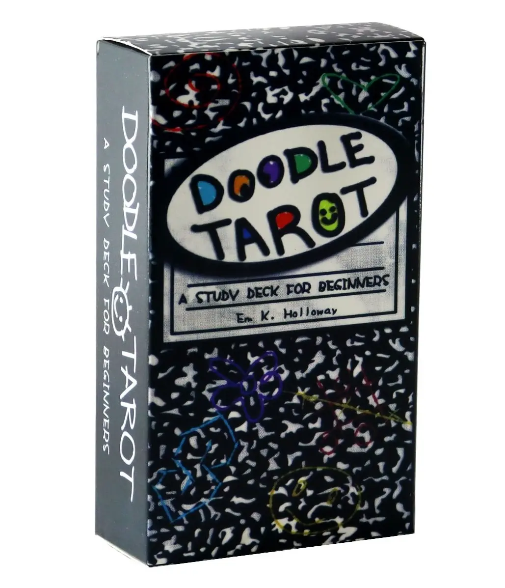 Doodle Tarot Card Deck – Illustrated Fortune Telling & Divination Cards Doodle Tarot Cards for Playing