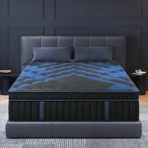 12/14 Inch Twin Full Queen King Size Mattress In A Box Pocket Spring Gel Memory Foam,Medium Firm  Motion Isolation&Edge Support