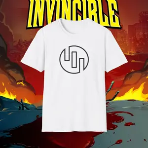 Invincible Viltrumite Logo Unisex T-Shirt, Superhero Graphic Tee, Comic Book Fan Apparel, Geeky Gift, Casual Wear, Omni Man, Conquest
