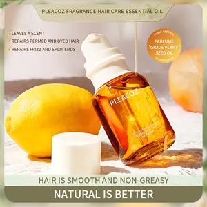 PLEACOZ Lightweight Hair Oil – Non-Greasy, Shiny & Healthy Hair, Leave-In Nourishment for Smooth