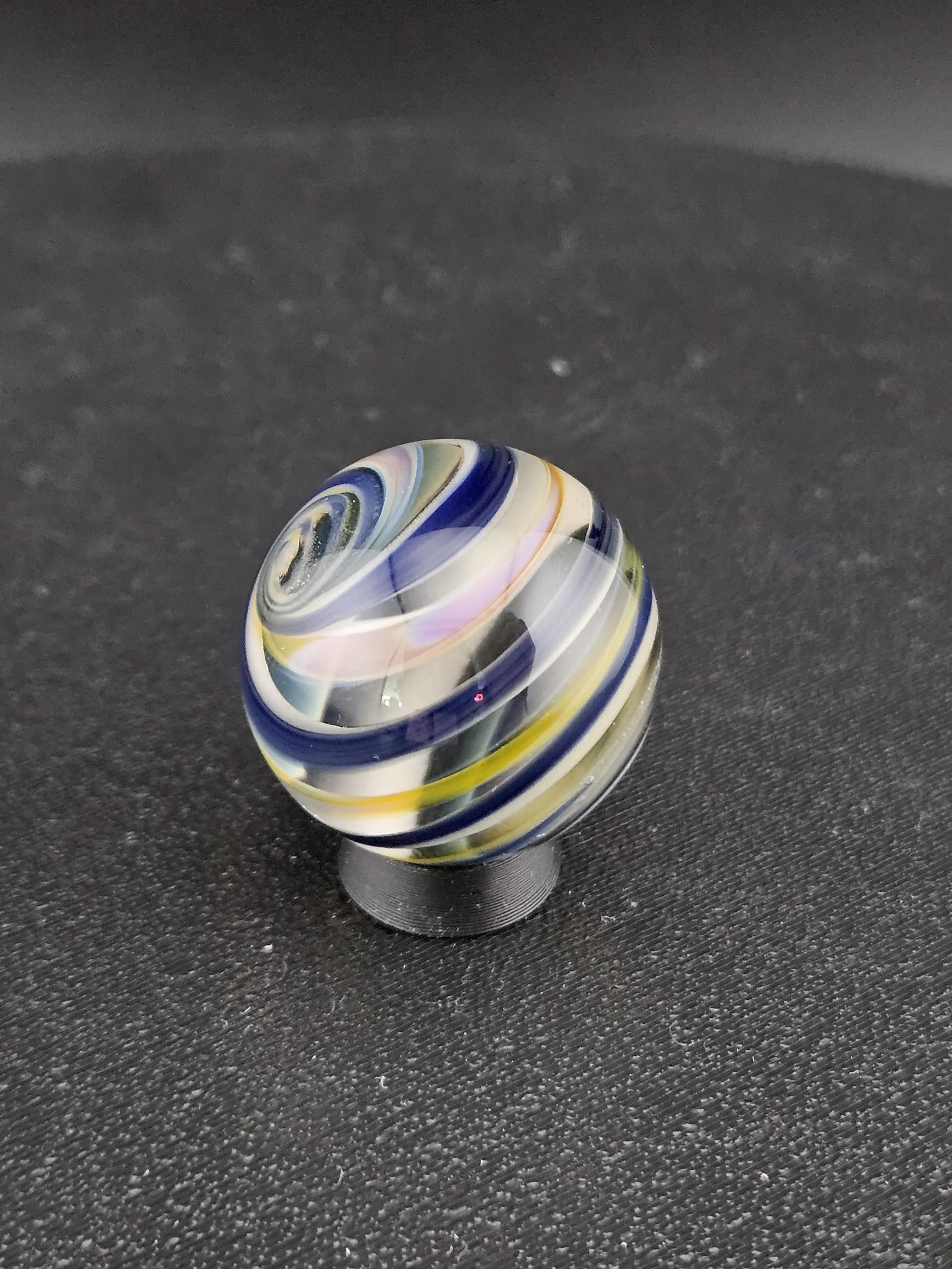 Handmade Glass Marble, Contemporary Art Marble, Glass Art Marble G18 (1.0")
