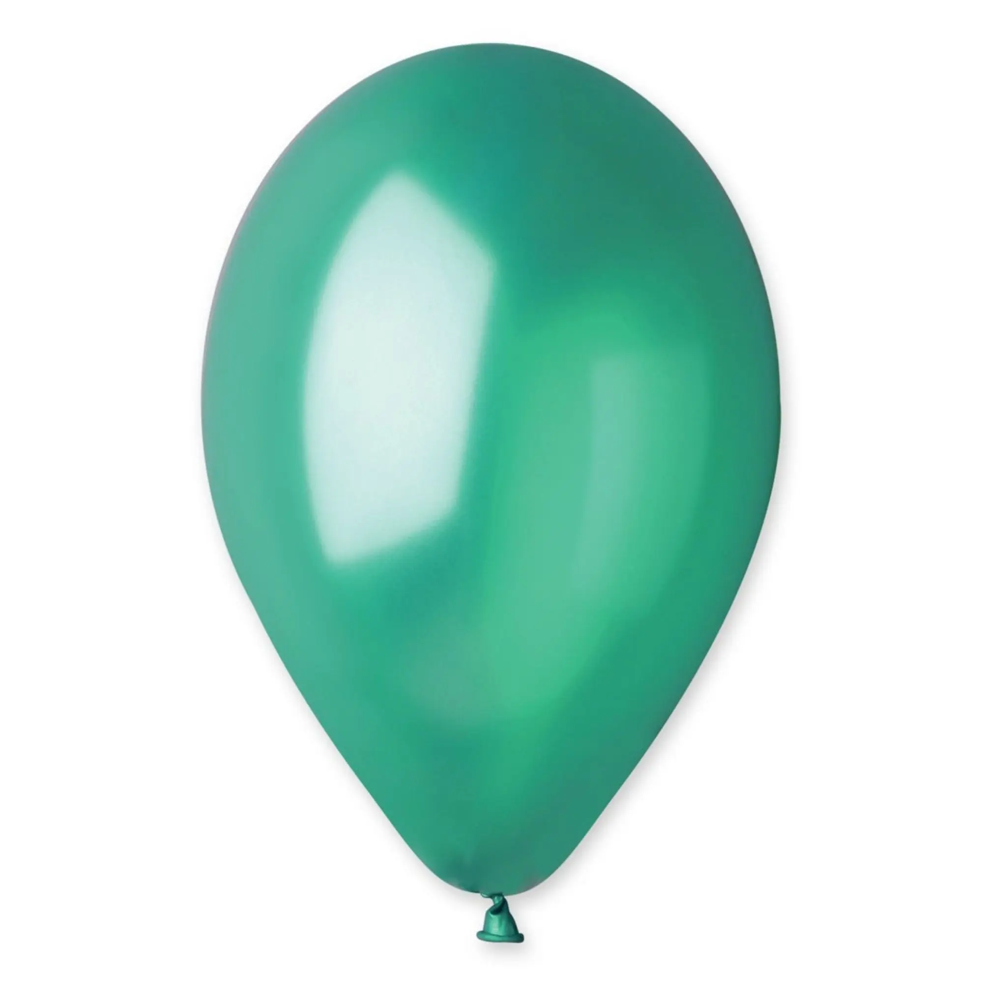 Metallic Green Balloons GM110-055, 12in, 50 Pieces per Package, for Party Decor