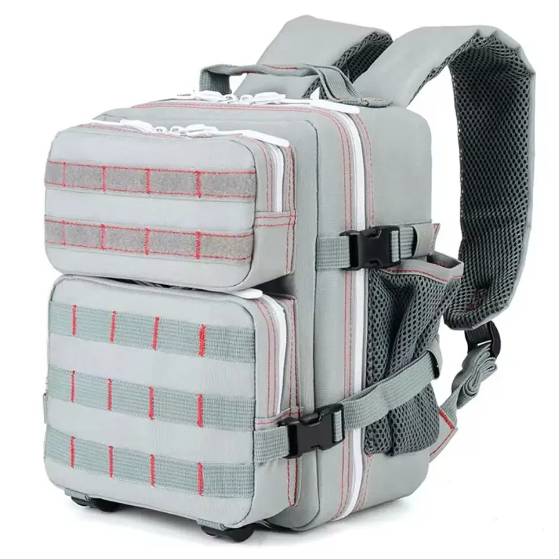 Mini Tactical Backpack 28cm x 19cm x 22cm Compact Outdoor Gear Bag with Adjustable Straps