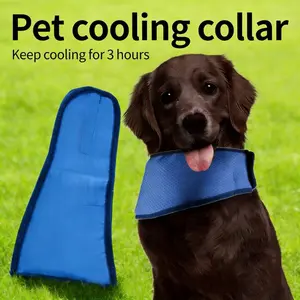 Beat the Heat!  3-Hour Cooling Dog Collar, Prevent Heatstroke