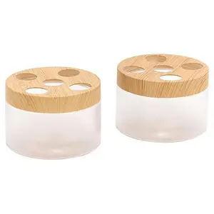 Beekman 1802 Happy Place Set of 2 Vented 8 oz. Jars for Air Freshening Gel