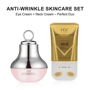 YCZ Neck-Eye Care Tightening & Revitalizing Set - Smooth of Fine Lines, Eye & Neck Treatment, Skin Moisturizer, Deep Moisturizing Firming Skincare