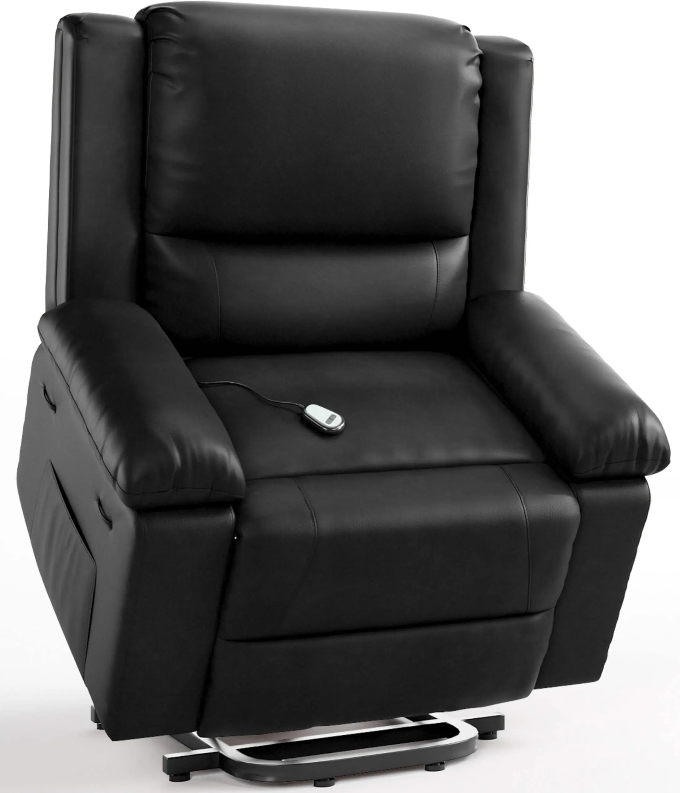 Garvee Power Lift Recliner Chair - Heat and Massage, PU Leather, Adjustable Back and Legs, Electric Lift Chair Designed for The Elderly and People with Mobility impaired