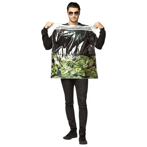 Adult Bag of Weed Costume Adult Bag of Weed Costume