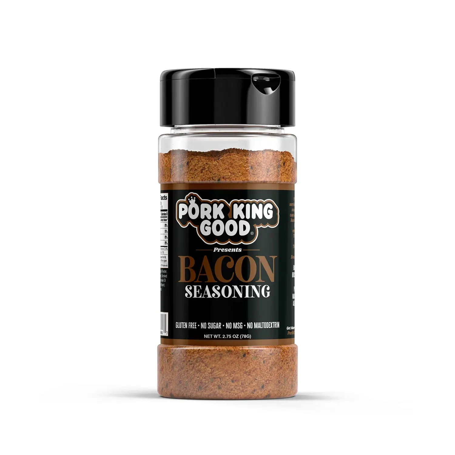 Pork King Good Bacon Seasoning - Spices for Flavor - Ideal for Cooking and Seasoning - 3 Ounces (113g)