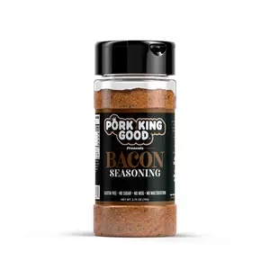 Pork King Good Bacon Seasoning - Spices for Flavor - Ideal for Cooking and Seasoning - 3 Ounces (113g)