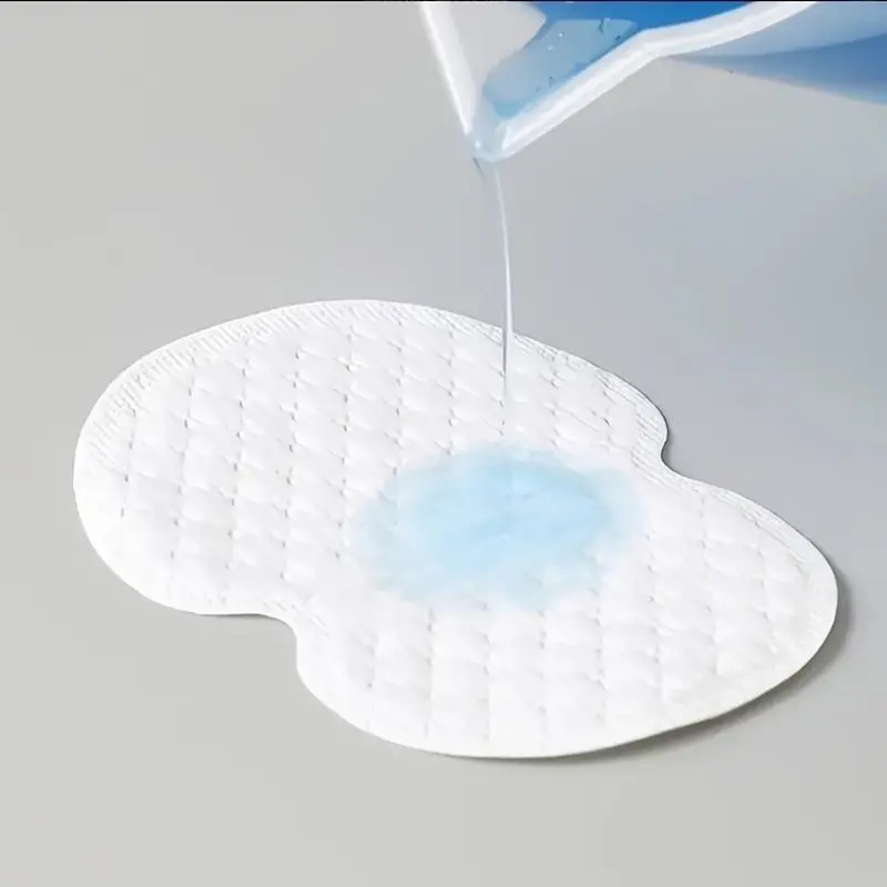 Breathable Armpit Sweat Pads, 30pcs Disposable Underarm Absorption Sweat Pad, Invisible Armpit Sweat Pad Shields, Absorbent Antiperspirant Sticker Patches, Sweat Control