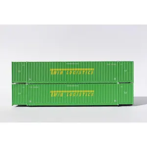 Jacksonville Terminal Company 537013 Twin Logistic 53' HIGH CUBE 8-55-8 corrugated containers. JTC # 537013, N Scale