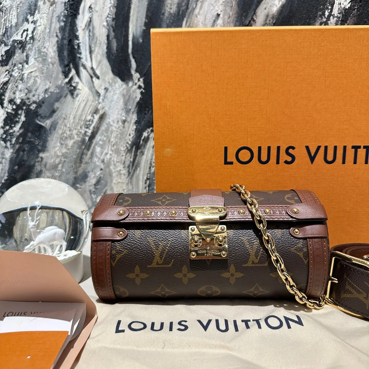Pre-owned Louis Vuitton papillon trunk