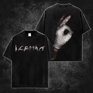 [AT] Drake 'Ice Man' Album Official Graphic For Team Drizzy High-Quality Cotton T-Shirt V2, Drake Drizzy Fan Graphic Tee, Ice-Man Album Merch Streetwear Graphic Shirt, Gift for Drake Fans Vintage Collector Tee.