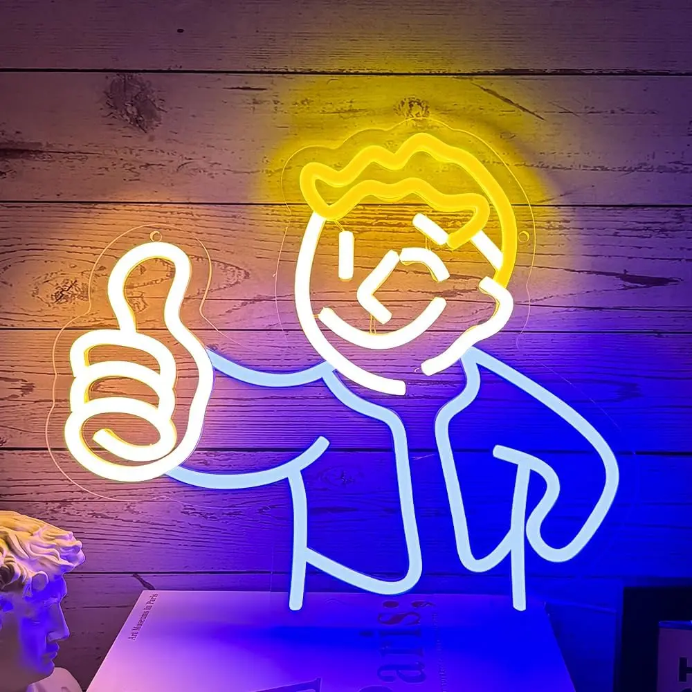 A boy's game neon light, wall decoration neon light, gamer, man's cave, bedroom, boy's LED neon light wall sign