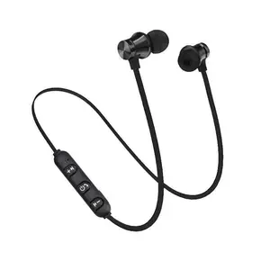 ANC Bluetooth Wireless In-Ear Earbuds, Waterproof Neckband Magnetic Headphones with Mic, Electronic Sports Headset for Smartphones