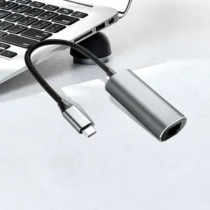 USB C to RJ45 Ethernet Adapter, USB C HUB Converter, Network Adapter for Pro Air, USB C to RJ45 Ethernet Adapter for Notebook Tablet Phone Game