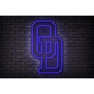 Old Dominion Interlock OD LED Neon Sign Large [24x18] - Officially Licensed