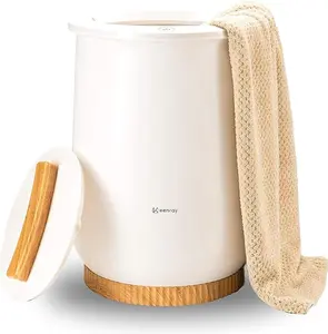 Keenray Towel Warmers, Luxury Bucket Towel Warmer, Large Towel Warmer for Bathroom, Auto Shut Off, Fits Up to Two 40"X70" Oversized Towels, Bathrobes, Blankets, PJ's and More