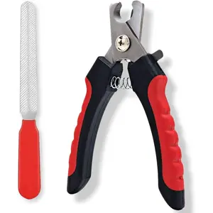 Dog Nail Clippers – Pet Nail Trimmer & Grooming Tool for Safe, Easy Nail Cutting & Filing