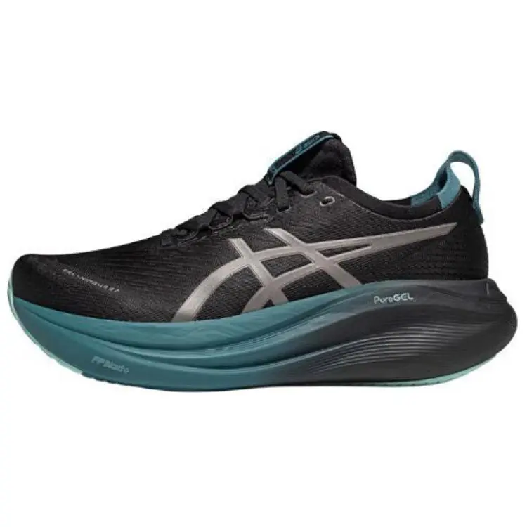 ASICS GEL-NIMBUS 27 Lite-Show Men's Running Shoes with Comfort, Durability, and Breathability for Marathon Training Trending Shoes, House White Official Shoes to Get / Maison Mihara