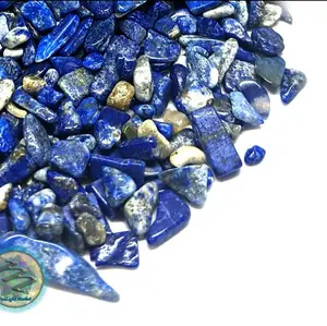 Lapis Lazuli Crystal Chips 3-7mm | Bulk Lapis Lazuli Chips, Natural Crushed Lapis, Polished Lapis, Candles, Jewelry, Inlay, Arts & Crafts